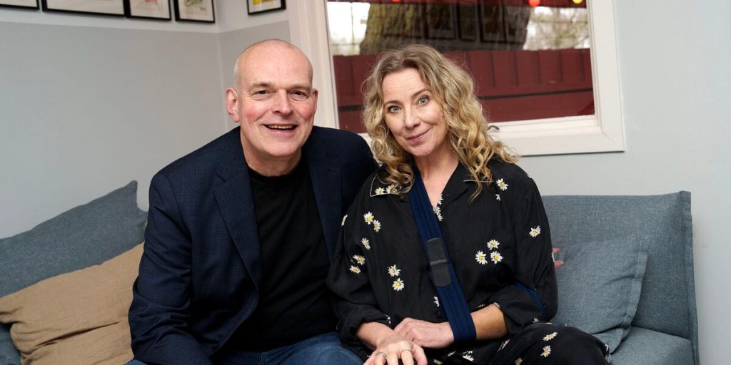 Skovler penge ind: Niels Olsen og Joy-Maria Frederiksen kan se frem til stor milliongevinst