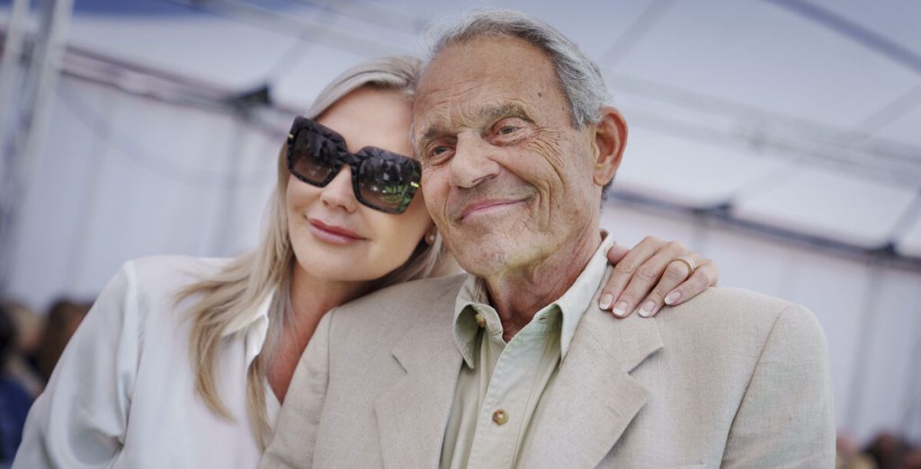 Overraskende syn: Janni og Karsten fanget i hyggestund