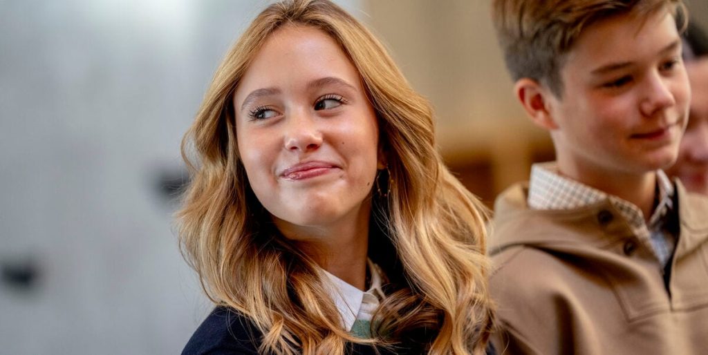 Tog fusen på alle: Pludselig dukkede prinsesse Josephine op på skærmen