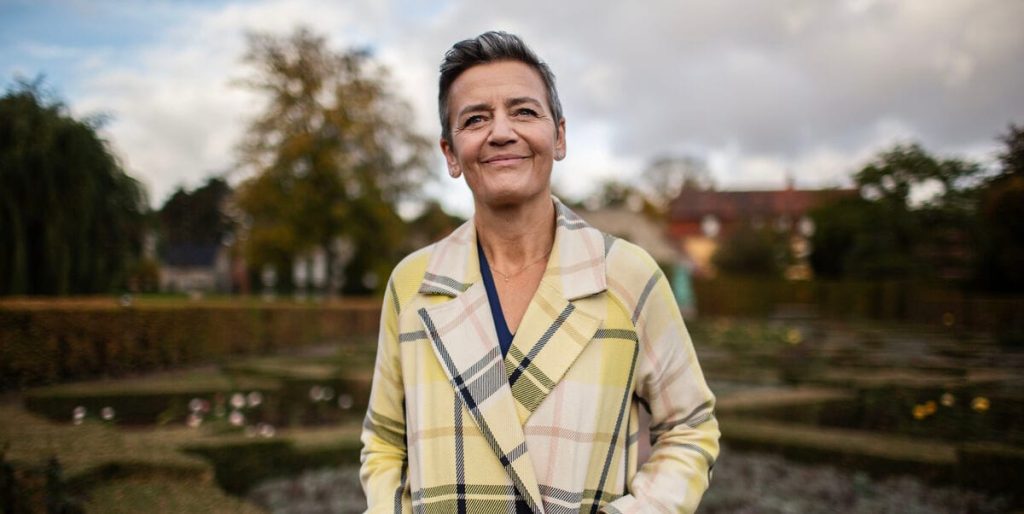 Lykkelig Margrethe Vestager: Nu er der dobbelt op