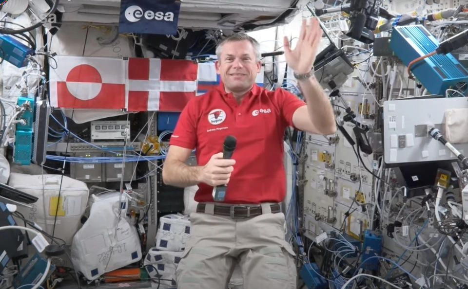 Særlig betydning: Nu giver Andreas Mogensen det videre