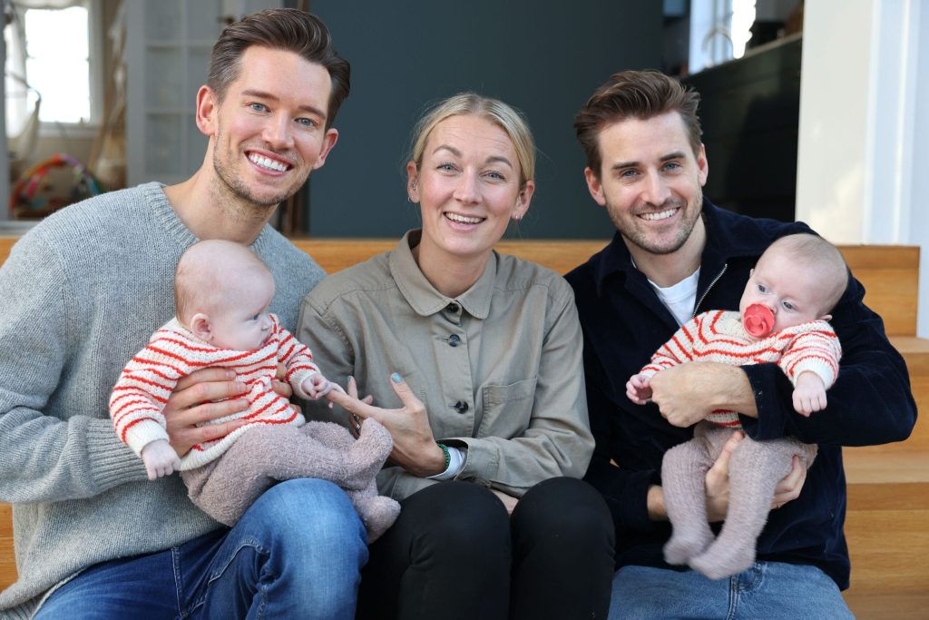 Nanna Brandt åbner op: Sådan føltes det at bære Morten og Frederiks børn