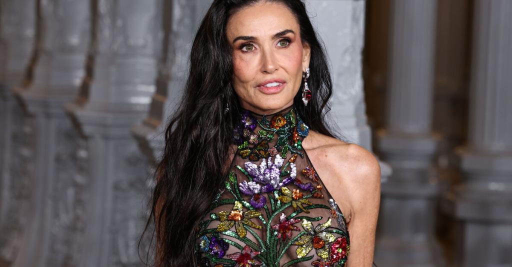 Demi Moore i dristig Gucci: Rocker moden efter 60