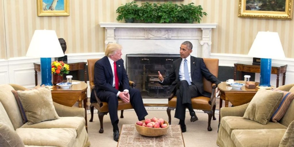 Sådan ville USA stemme – hvis Trump og Obama stod over for hinanden i 2028