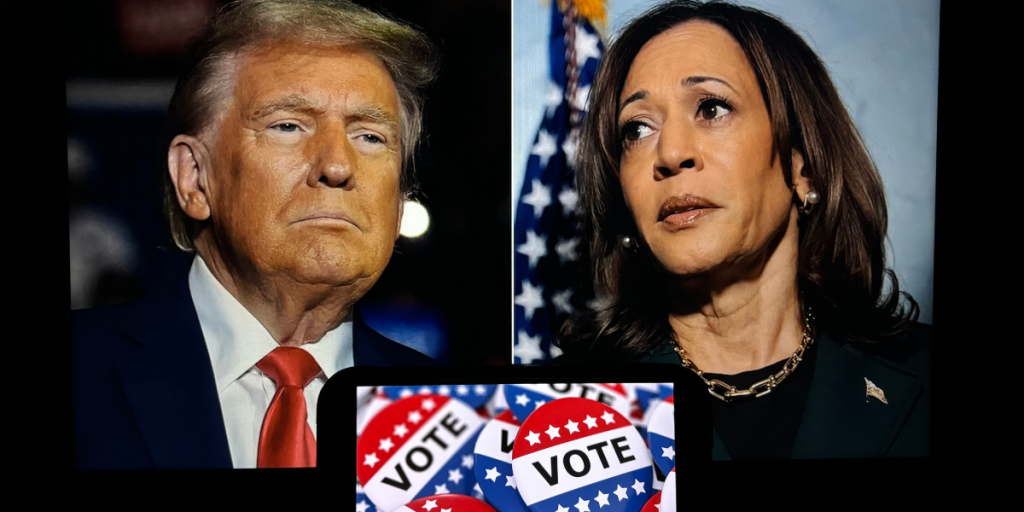 Trump eller Kamala Harris? Sådan stemte de 10 største navne under valget i 2024