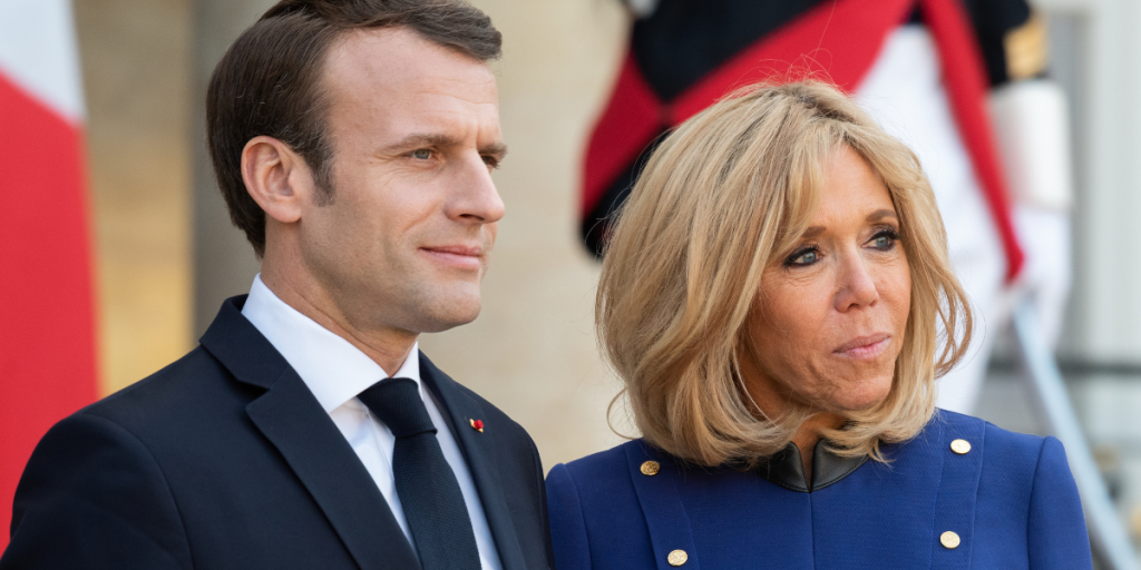 Emmanuel og Brigitte Macrons usædvanlige kærlighedshistorie