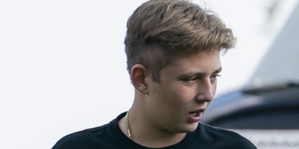 Barron Trumps usædvanlige date