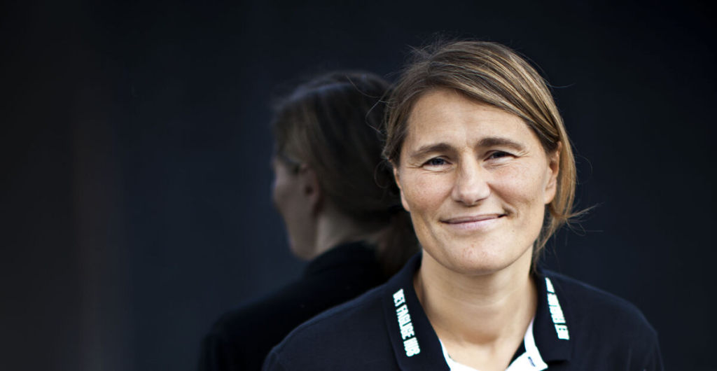 Overraskelsen i Odense: Anja Andersen dukkede pludselig op