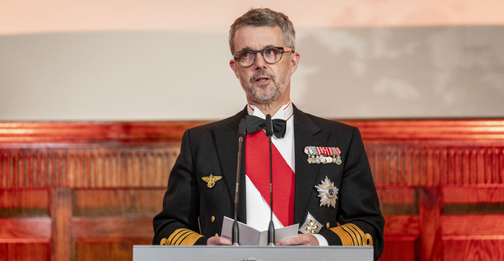 Kong Frederik: Talte fra hjertet i Letland