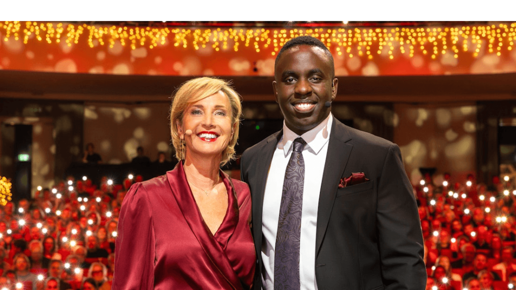 Kom i julestemning med Natasja Crone og Melvin Kakooza