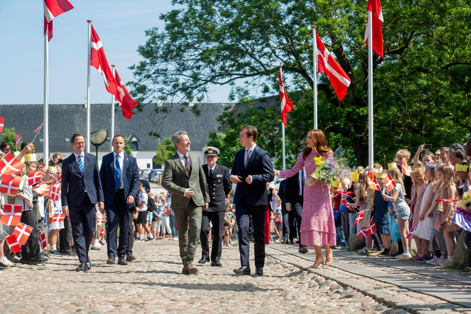 Særlig dag: Kronprins Christians første besøg