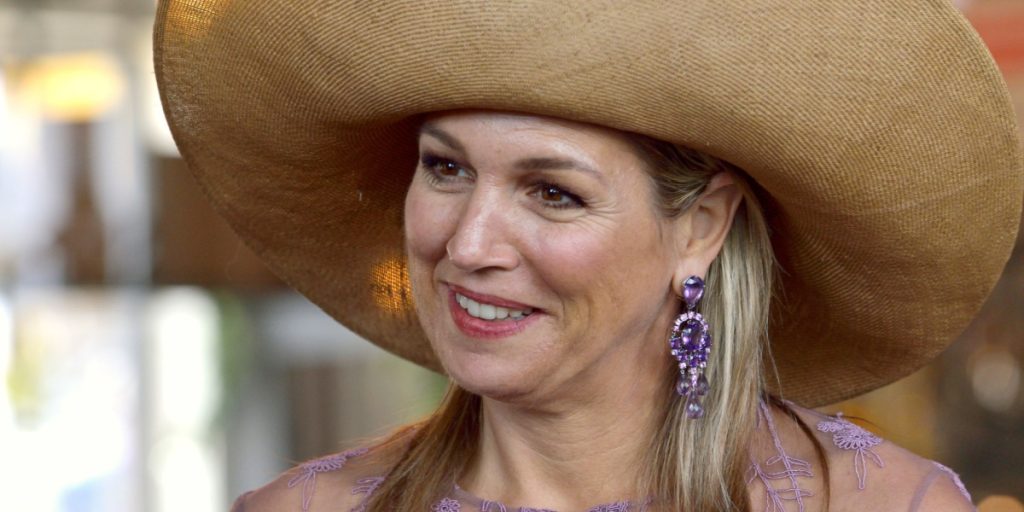 Gjorde hun grin med Trump? Nu bryder dronning Máxima tavsheden