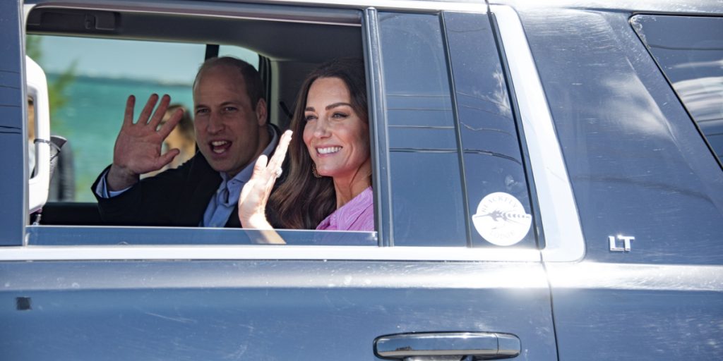 Fartchok: Kate stoppet fra at køre ræs