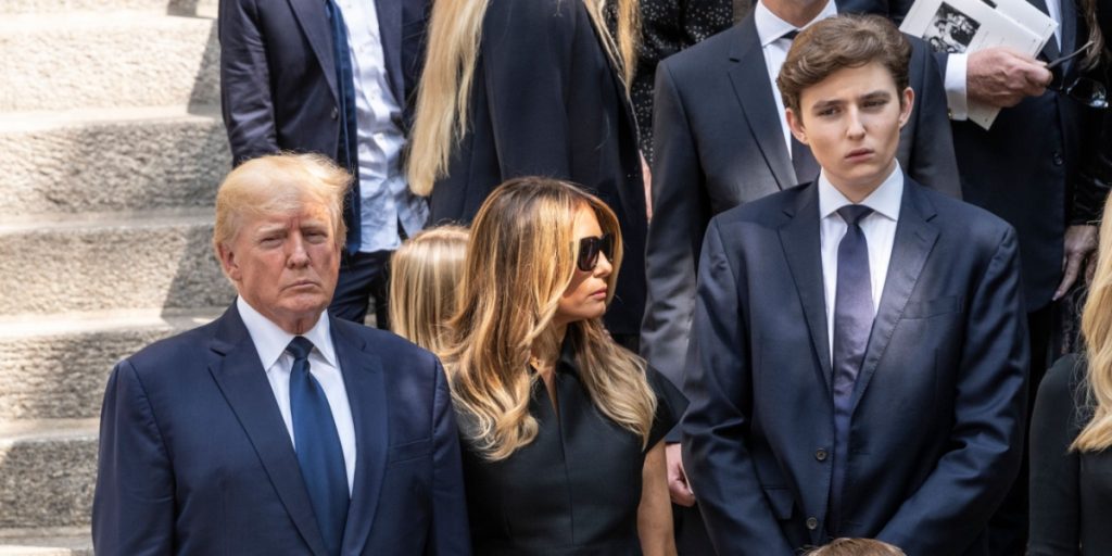 Driver Trump til vanvid: Kan ikke holde ud når Melania og Barron gør det