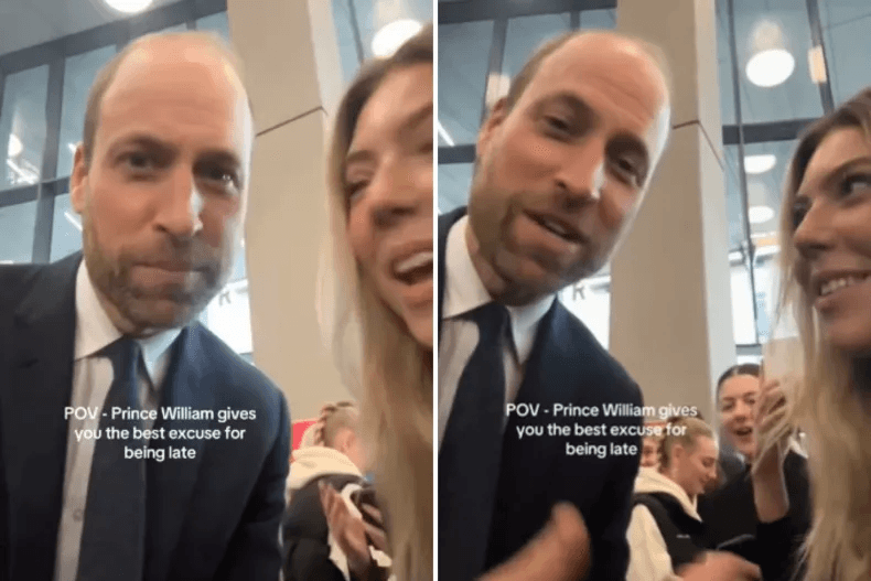 Uforglemmeligt øjeblik: Prins William sender direkte besked til Samanthas lærer