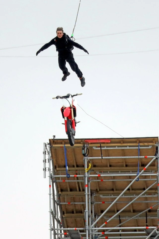 The action sequence is one of the most expensive filmed in the UK