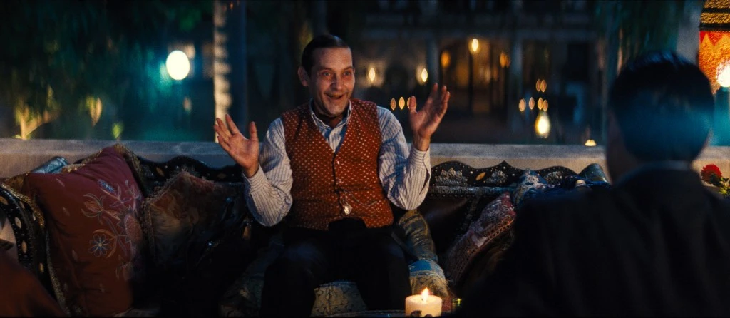 Tobey Maguire in 'Babylon'