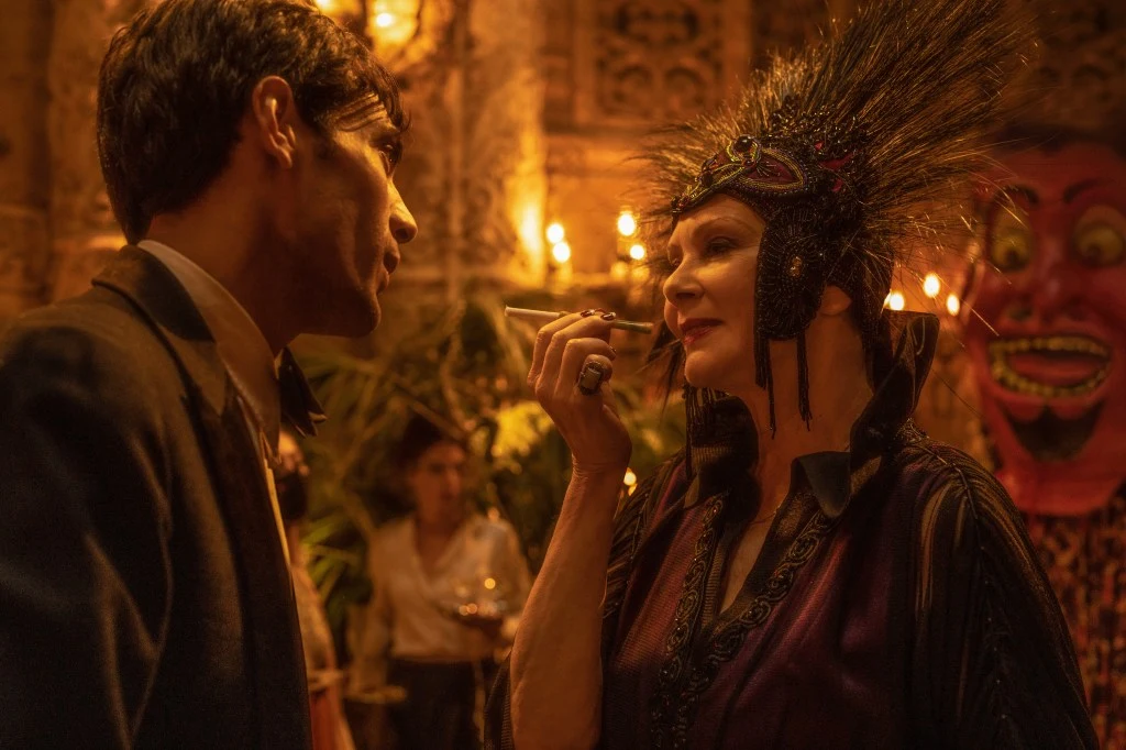 Diego Calva and Jean Smart in 'Babylon'