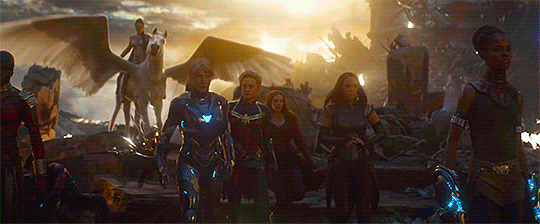 Image result for all female moment avengers endgame gif
