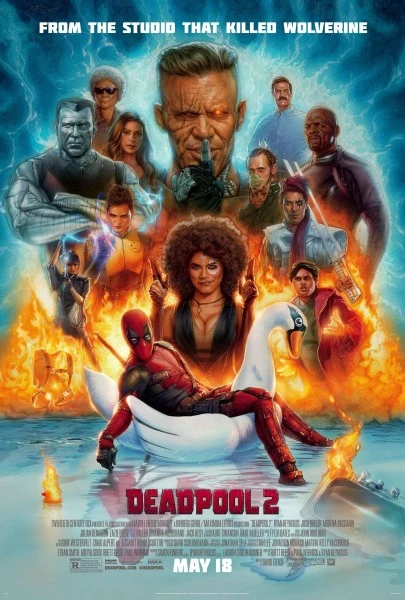 Deadpool 2 Wolverine plakat / Filmz.dk