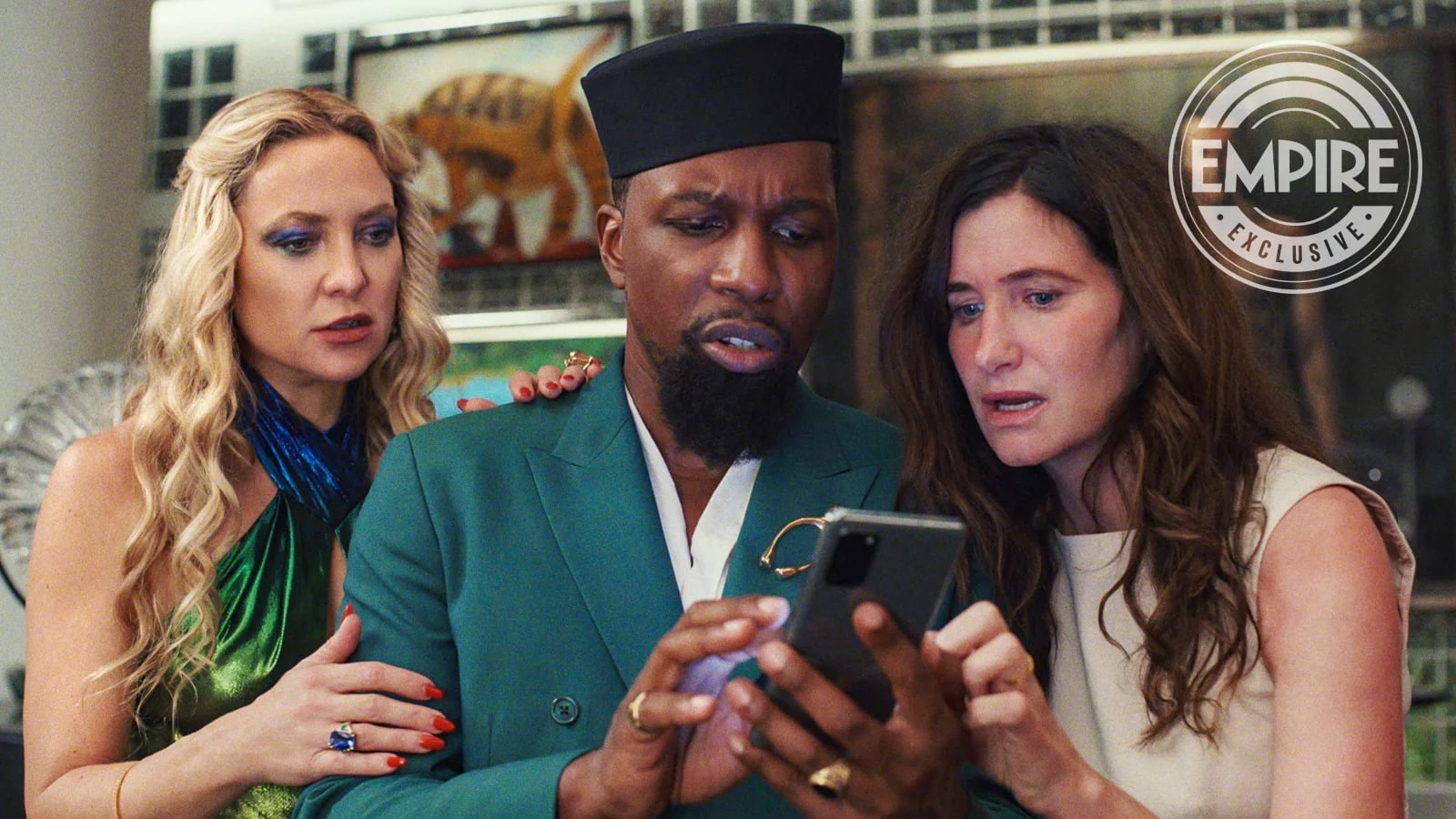 r/movies - New Images from ‘Glass Onion: A Knives Out Mystery’