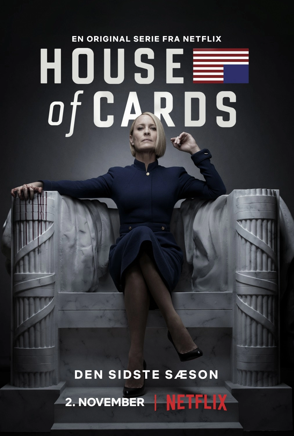 house of cards sidste sæson 6 plakat / Filmz.dk