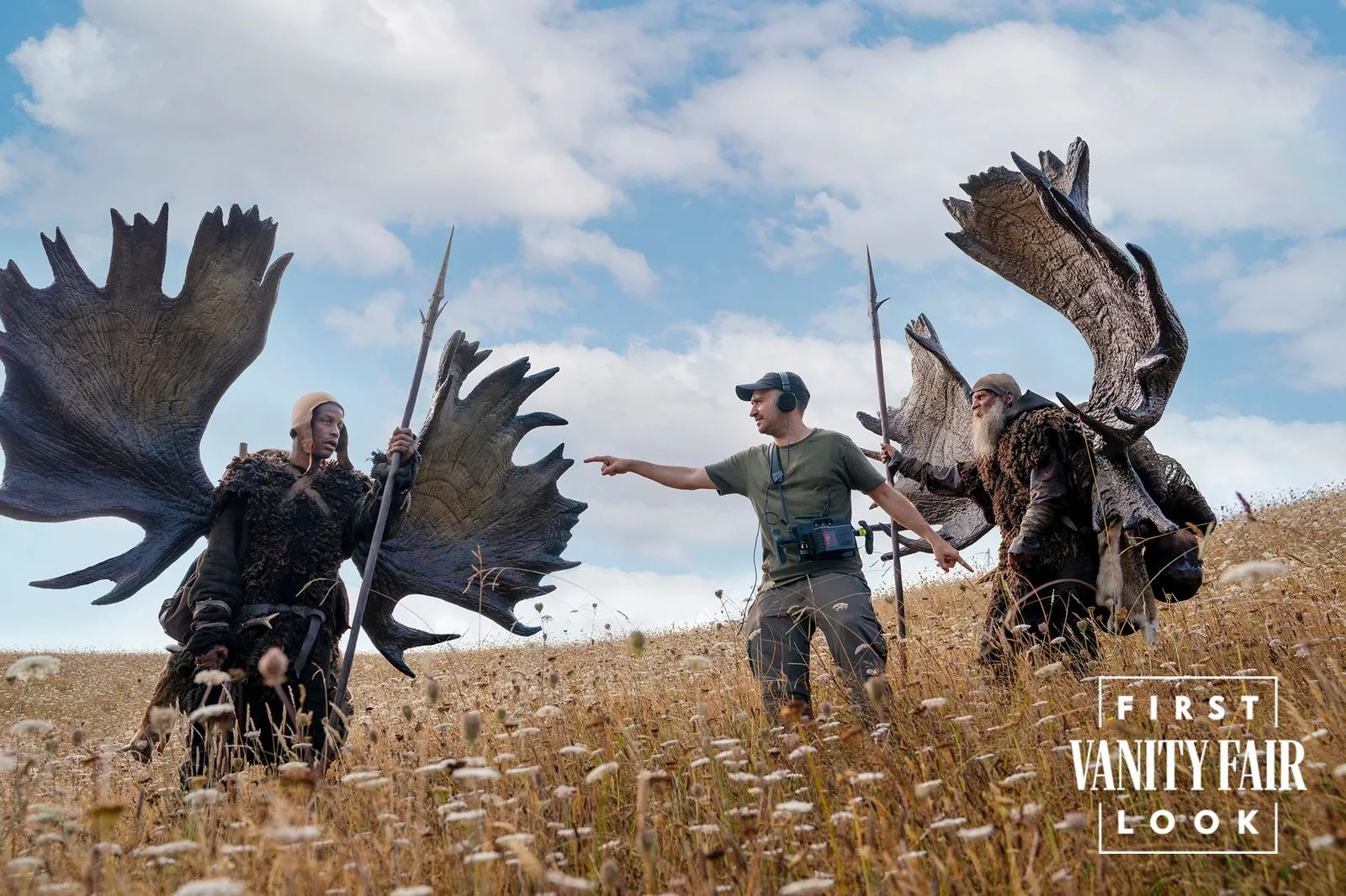 Image may contain Human Person Animal Eagle Bird and Hunting