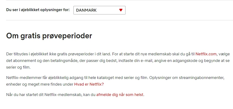 Netflix gratis prøveperiode / Filmz.dk