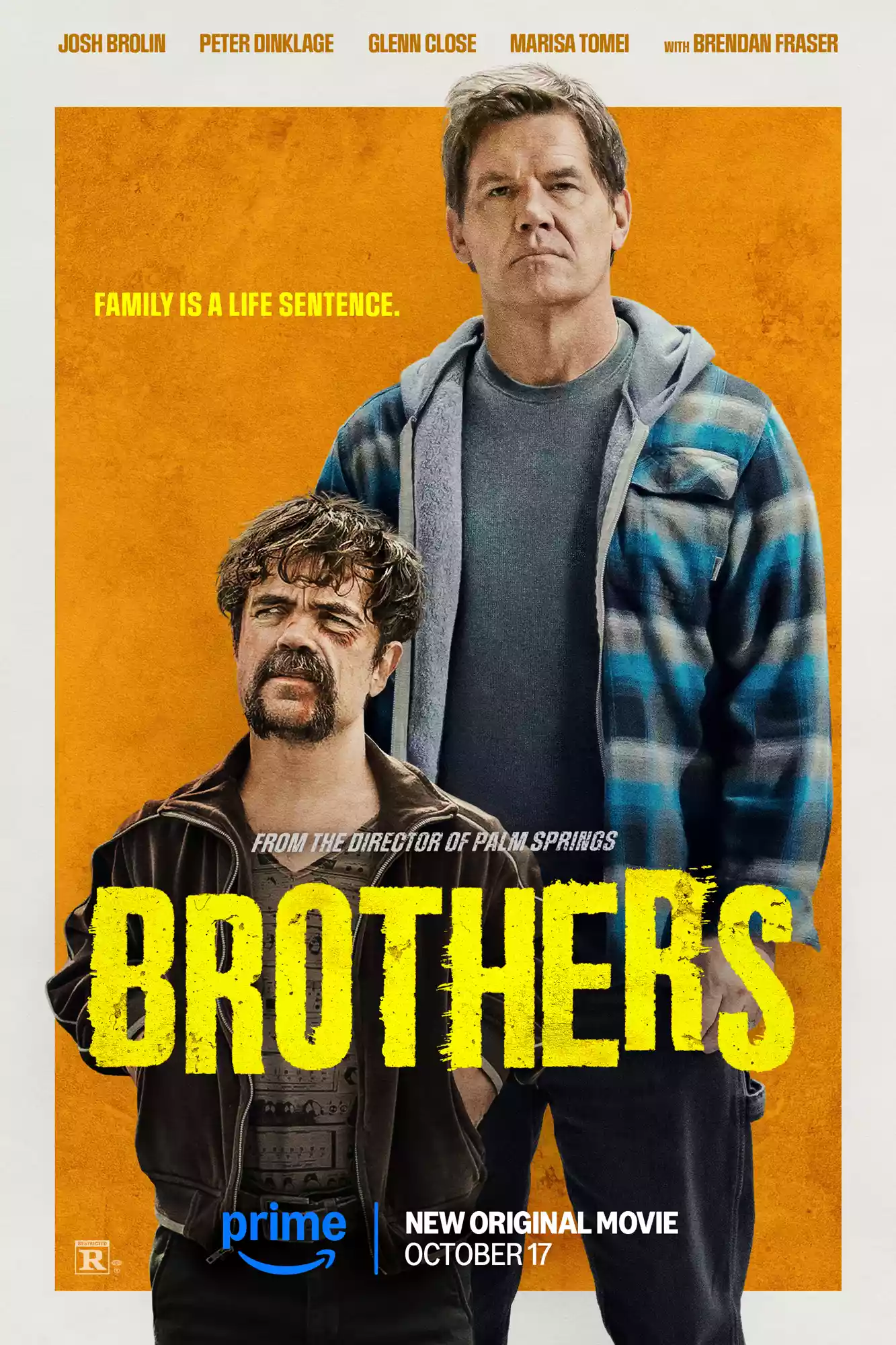 Jady (Peter Dinklage) and Moke (Josh Brolin) in BROTHERS 