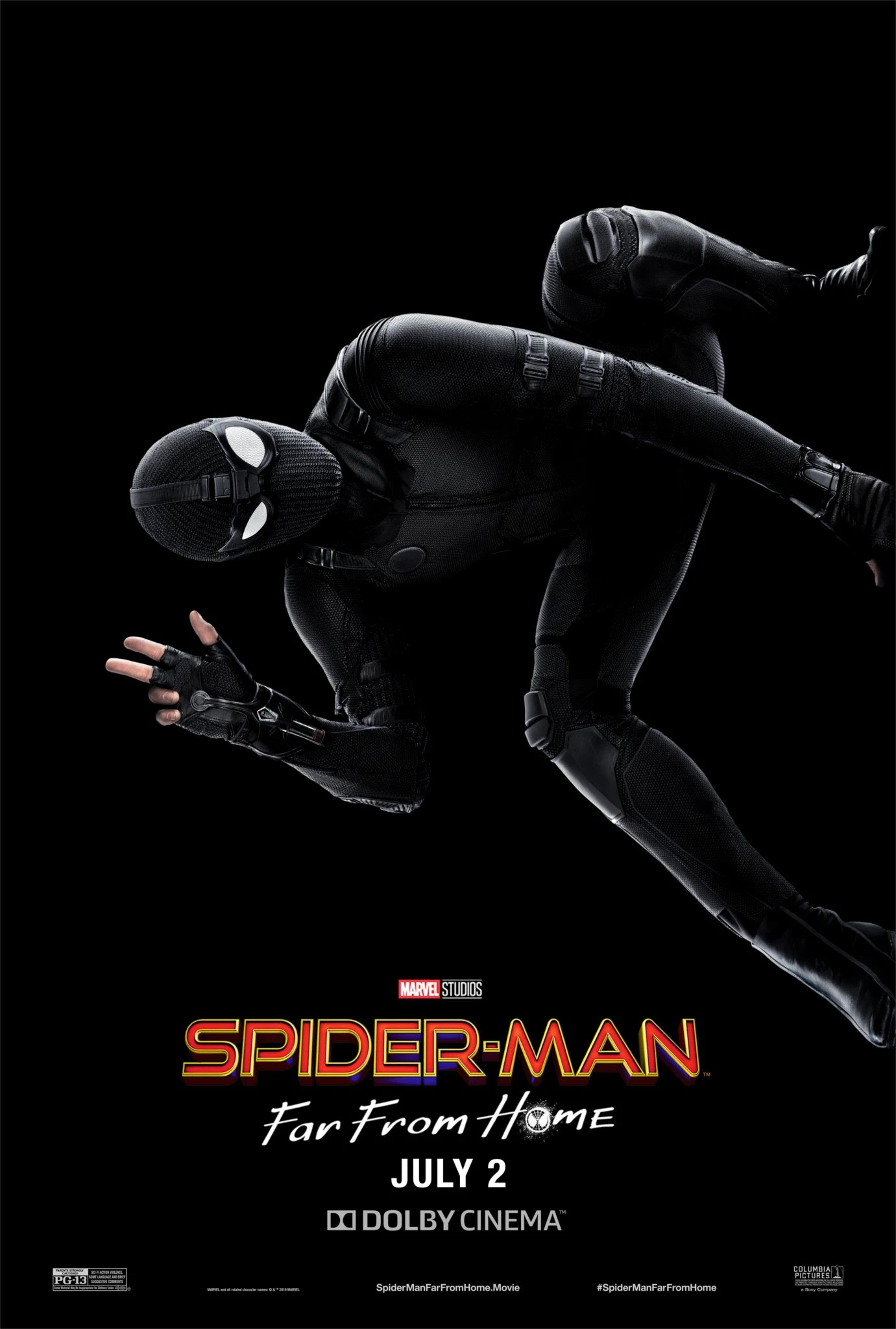 spider-man far from home stealth suit plakat / Filmz.dk