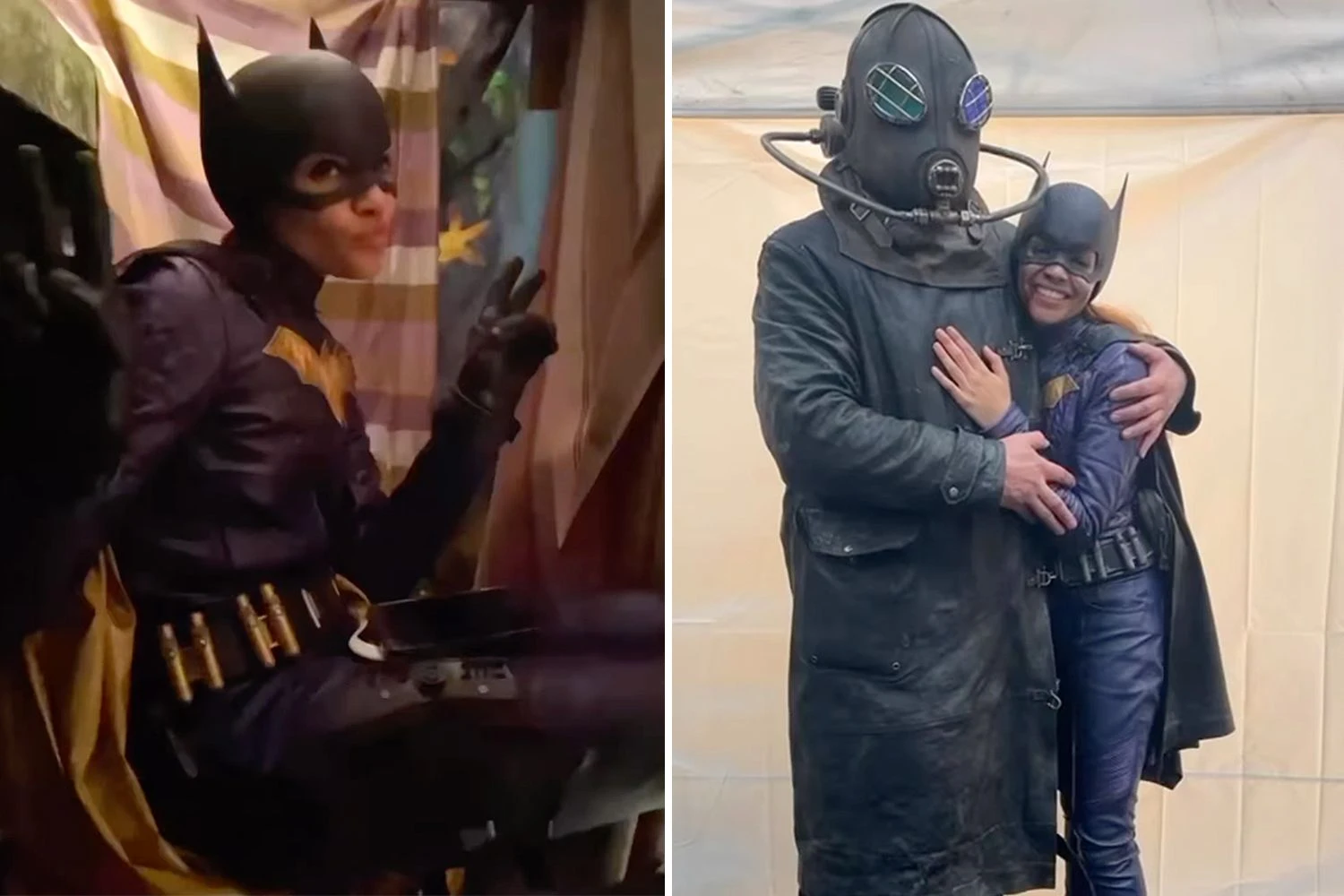 Leslie Grace Shares Behind-the-Scenes Pics from Canceled Batgirl Movie